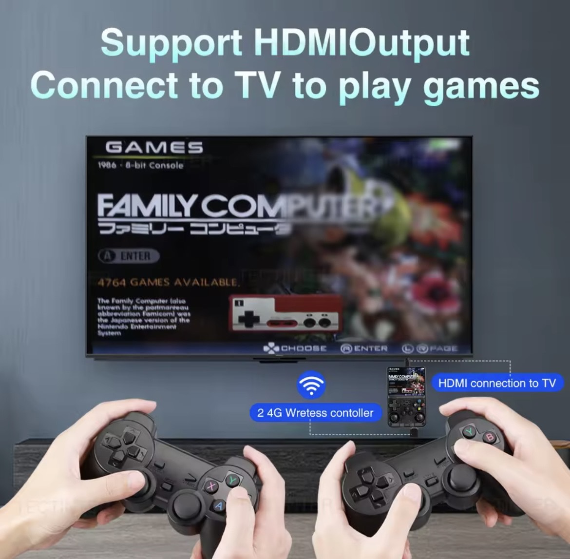 Console de jeu vidéo Portable
