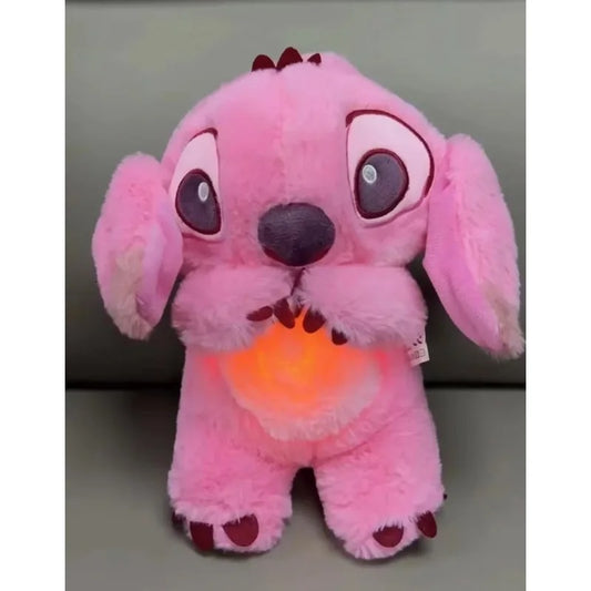 Disney-Peluche Stitch Halloween pour enfants, beurre avec souffle, jouets apaisants pour enfants, jouets de sommeil léger pour bébé Anime, point de Aliments, cadeaux pour enfants