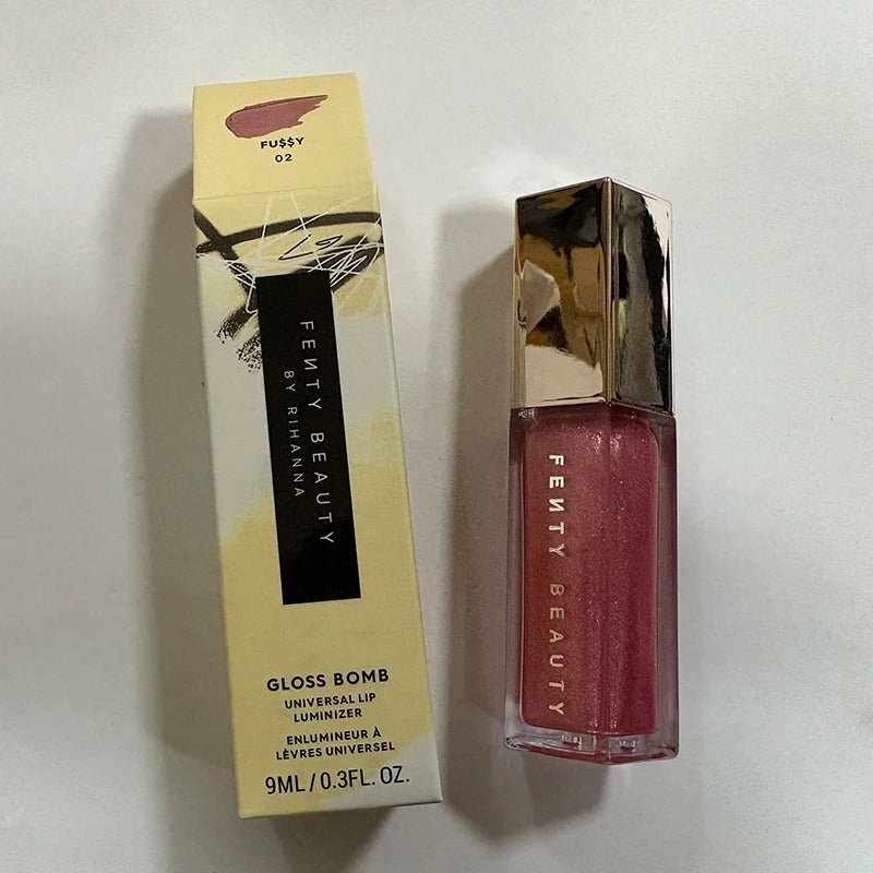 Fenty beauté brillant bombe glaçure à lèvres multicolore humidifier la brillance paillettes lèvres plus dodues maquillage débutant liquide rouge à lèvres maquillage cosmétiques