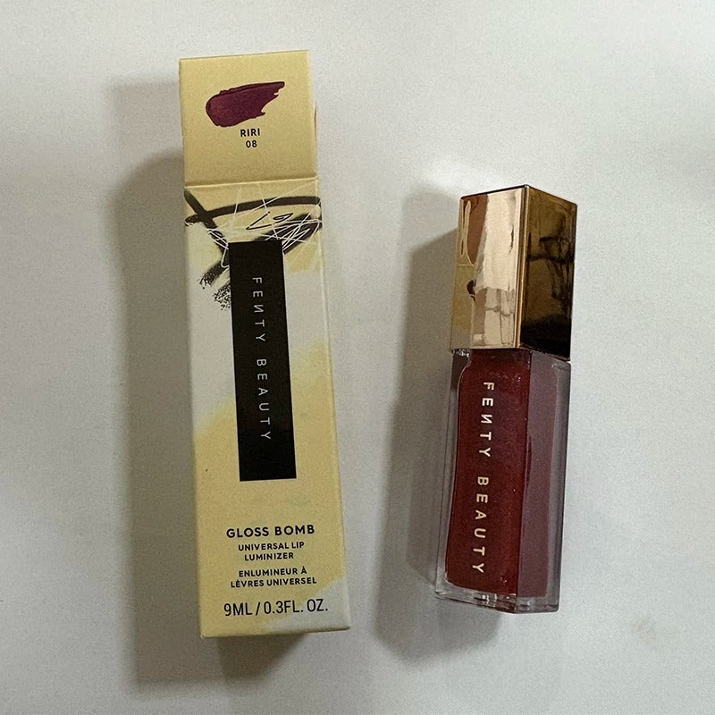 Fenty beauté brillant bombe glaçure à lèvres multicolore humidifier la brillance paillettes lèvres plus dodues maquillage débutant liquide rouge à lèvres maquillage cosmétiques