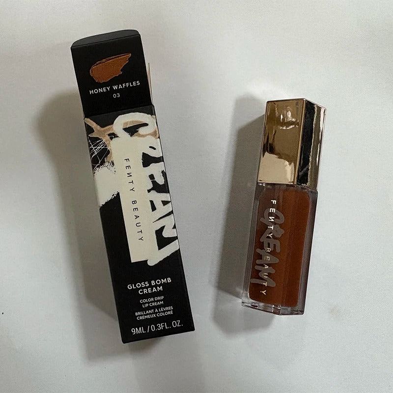 Fenty beauté brillant bombe glaçure à lèvres multicolore humidifier la brillance paillettes lèvres plus dodues maquillage débutant liquide rouge à lèvres maquillage cosmétiques