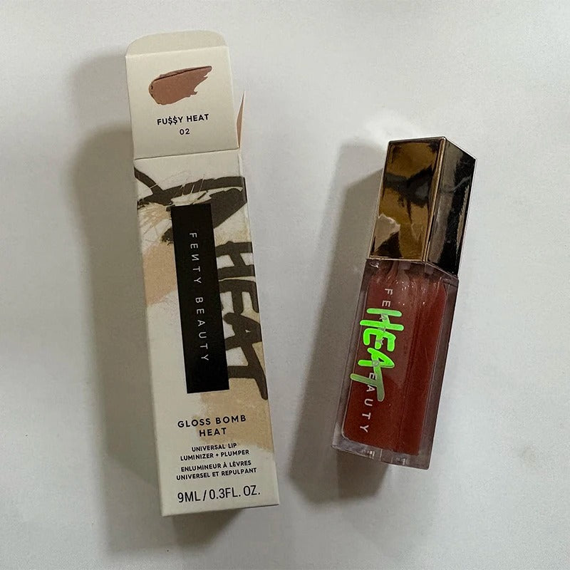 Fenty beauté brillant bombe glaçure à lèvres multicolore humidifier la brillance paillettes lèvres plus dodues maquillage débutant liquide rouge à lèvres maquillage cosmétiques