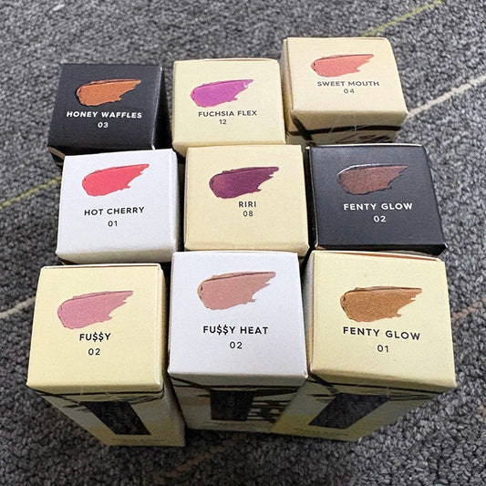 Fenty beauté brillant bombe glaçure à lèvres multicolore humidifier la brillance paillettes lèvres plus dodues maquillage débutant liquide rouge à lèvres maquillage cosmétiques