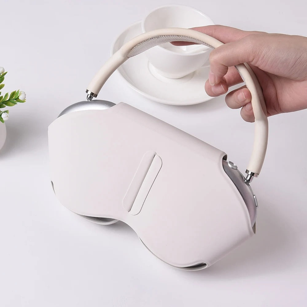 Étui AirPods Max pour écouteurs intelligents, housse de protection pour Apple AirPods Max, étuis en cuir souples, sacs pour écouteurs, accessoires