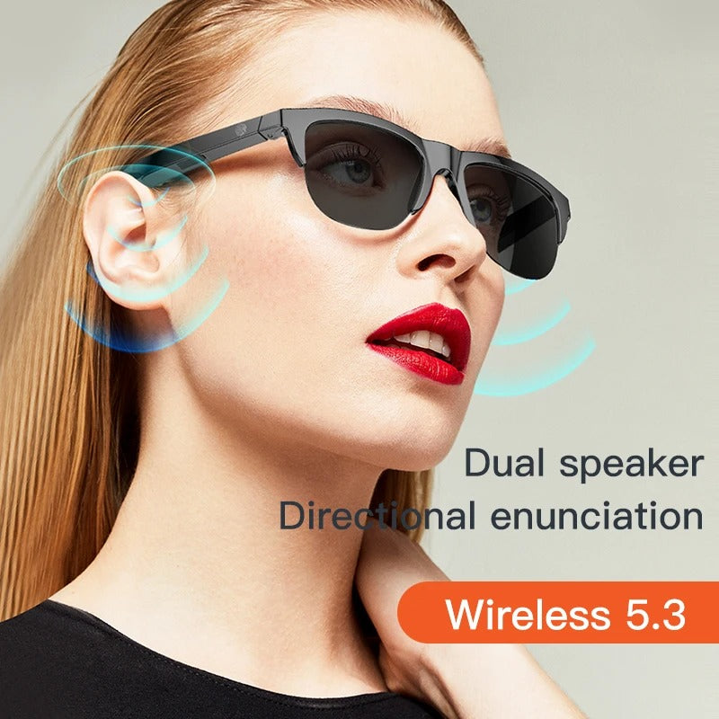 osseuse pour les appels de sports de plein air, lunettes de soleil, écouteurs sans fil d'affaires