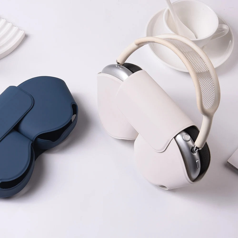 Étui AirPods Max pour écouteurs intelligents, housse de protection pour Apple AirPods Max, étuis en cuir souples, sacs pour écouteurs, accessoires