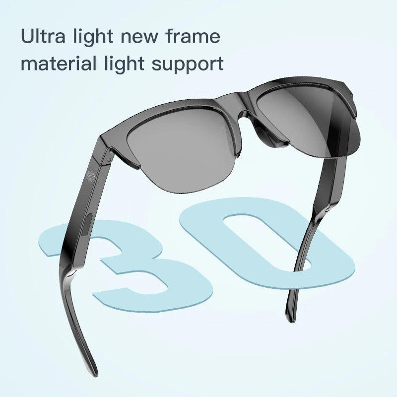 osseuse pour les appels de sports de plein air, lunettes de soleil, écouteurs sans fil d'affaires