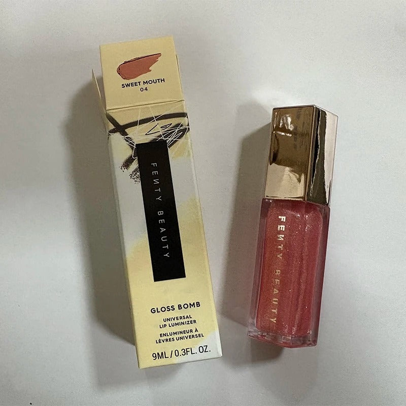 Fenty beauté brillant bombe glaçure à lèvres multicolore humidifier la brillance paillettes lèvres plus dodues maquillage débutant liquide rouge à lèvres maquillage cosmétiques