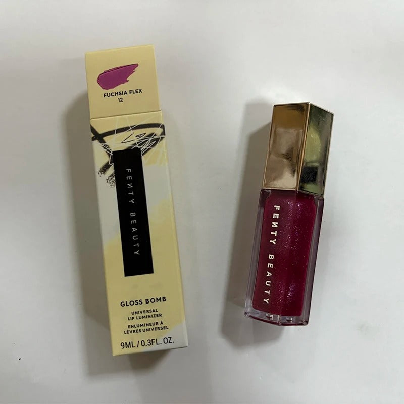 Fenty beauté brillant bombe glaçure à lèvres multicolore humidifier la brillance paillettes lèvres plus dodues maquillage débutant liquide rouge à lèvres maquillage cosmétiques